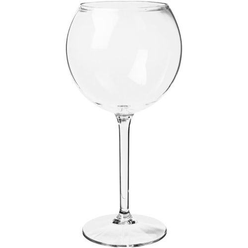 Dieses transparentePlastik Gin-Tonic Glas Miss Liza mit einem Fassungsvermögen von 63 cl. ist trotz
